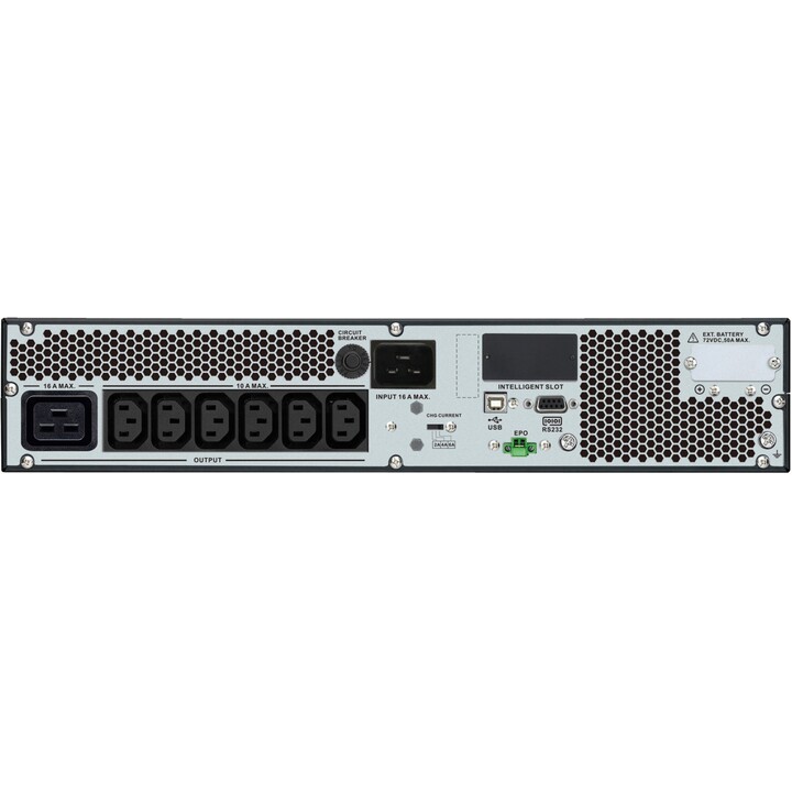 APC Easy UPS On-Line SRV SRV3KRILRK-E, autonomía prolongada, 3000 VA, 2700 W, 230 V, montaje en rack con kit de raíles
