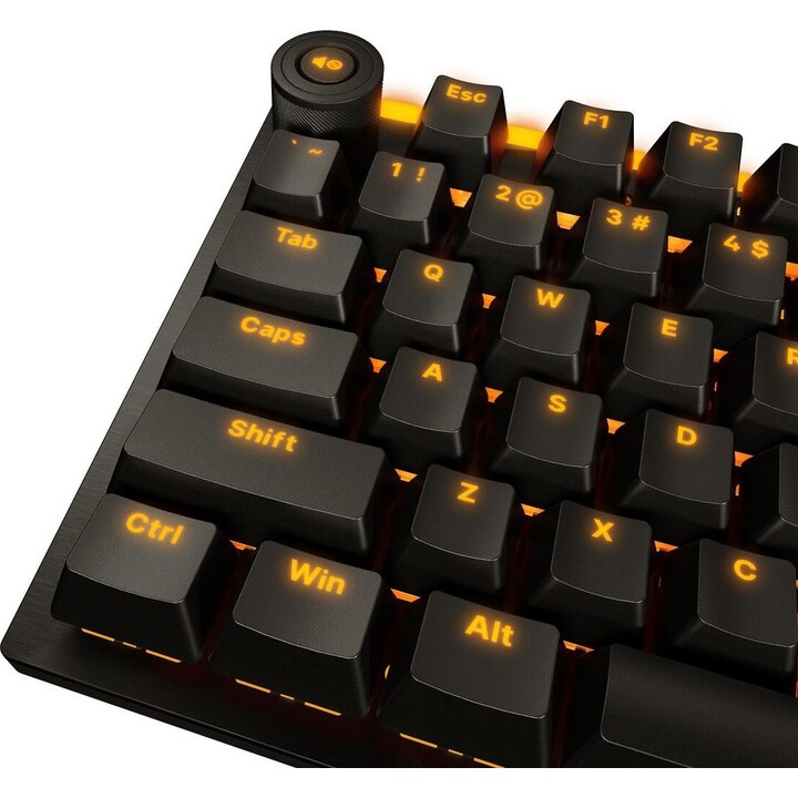 be quiet! Light Mount TKL BT005DE Wired RGB Mechanical Gaming Keyboard Silent Linear German Black