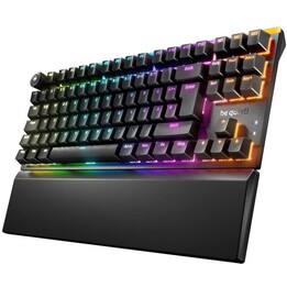 be quiet! Light Mount TKL BT006DE Wired RGB Mechanical Gaming Keyboard Silent Tactile German Black