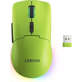 Ratón inalámbrico para juegos Lenovo Legion M220 GY51V60436 con iluminación RGB, 5000 DPI, color verde «Surge»