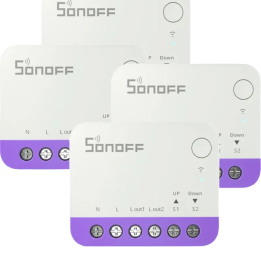 Sonoff MINI-RBS WiFi Smart Mini Rollladenschalter (4 Stück)