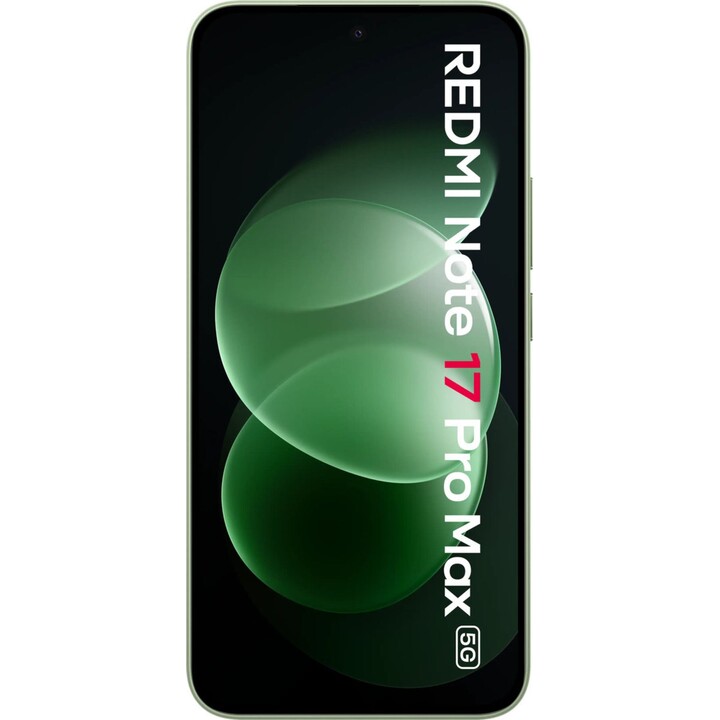 Xiaomi Redmi Note 17 Pro Max 5G, 8GB 256GB, 6.83 AMOLED, 10000mAh, verde
