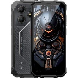 Oscal Marine 2, 6 GB e 256 GB, ecrã IPS de 6,56 polegadas HD+, bateria de 11 000 mAh, preto