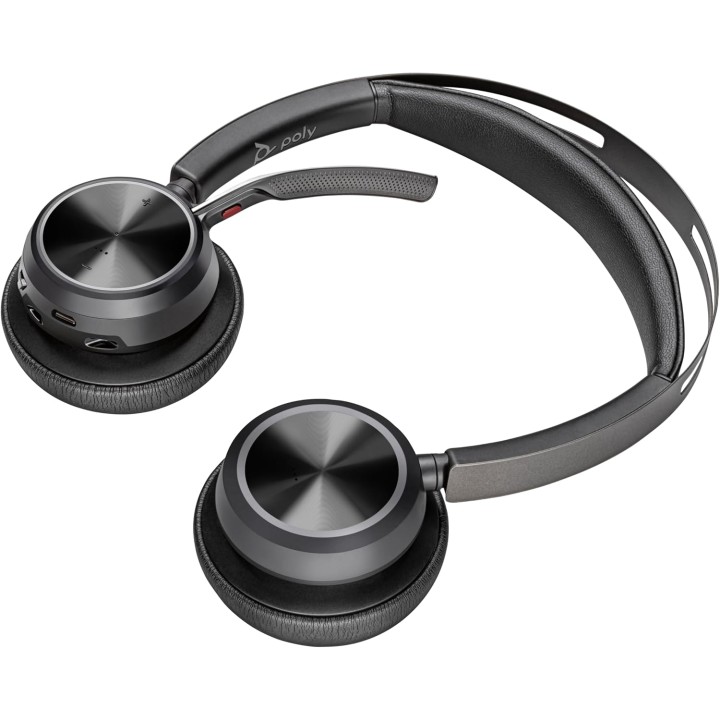 Auriculares HP Poly Voyager Focus 2-M USB-CC, adaptador USB-C/A, base de carga, oferta especial para clientes 1