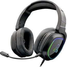 Auriculares para juegos G-Lab Korp Radium RGB con micrófono desmontable