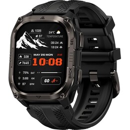 Kospet Pulse 2 Negro GPS Doble Banda Linterna LED 5 Niveles Batería 15 Días
