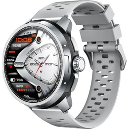Montre connectée sportive Doogee Anymoving M1, étanche jusqu'à 5 ATM, avec GPS, couleur argent