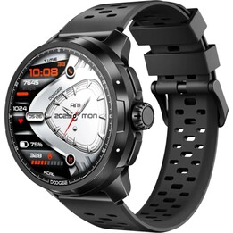 Montre connectée sportive Doogee Anymoving M1, étanche jusqu'à 5 ATM, avec GPS, noire