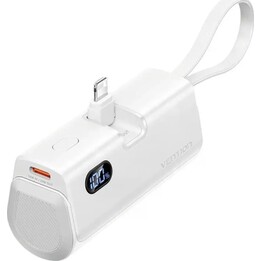 Powerbank 4800mAh Vention FHRW0/ 22,5W/ Weiß