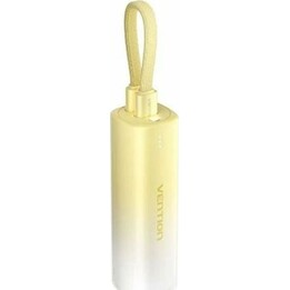 Batterie externe 5000 mAh Vention FHWY0/ 20 W/ Sans fil/ Jaune