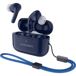 Vention Echo Lite E11 Plus Bluetooth Headphones with Charging Case / 6h Battery Life / Blue