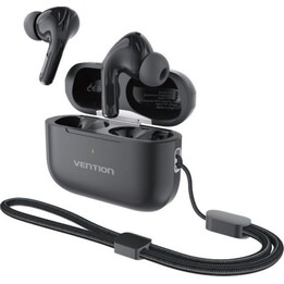 Vention Echo Lite E11 Plus Bluetooth-Kopfhörer mit Ladecase / 6 Stunden Akkulaufzeit / Schwarz