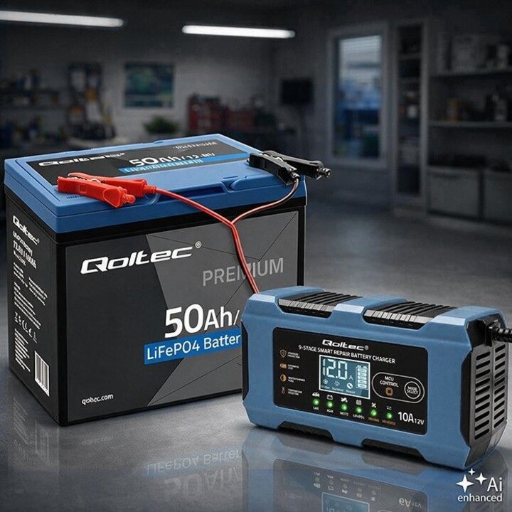 Battery charger 12V 10A Rectifier AGM GEL LiFeP