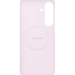 Capa traseira magnética de silicone rosa para Samsung Galaxy S26 FE