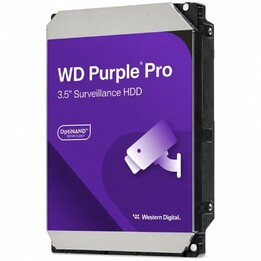 Disco rigido Western Digital WD Purple Pro Surveillance da 8 TB/3,5"/SATA III/256 MB
