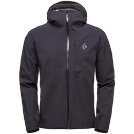 Veste imperméable Black Diamond Fineline Stretch 591406, noire, taille S