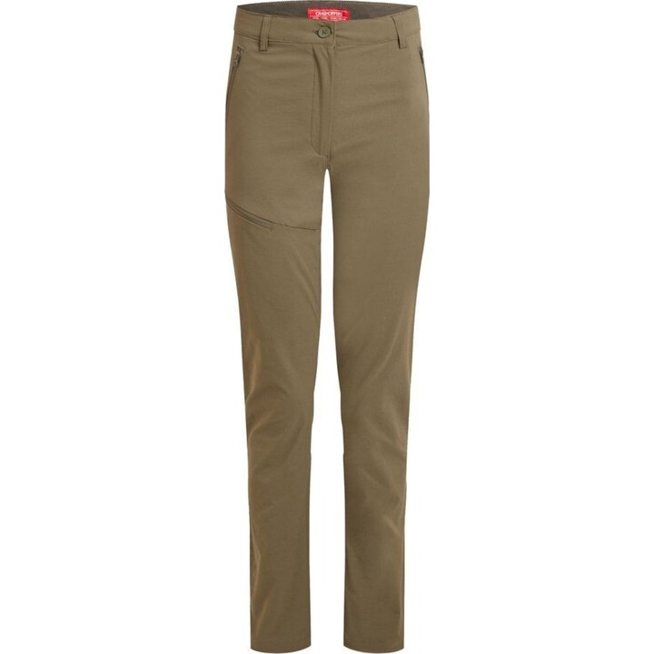 Pantalones Craghoppers NosiLife Pro III para mujer 626365, verde oliva silvestre, talla L