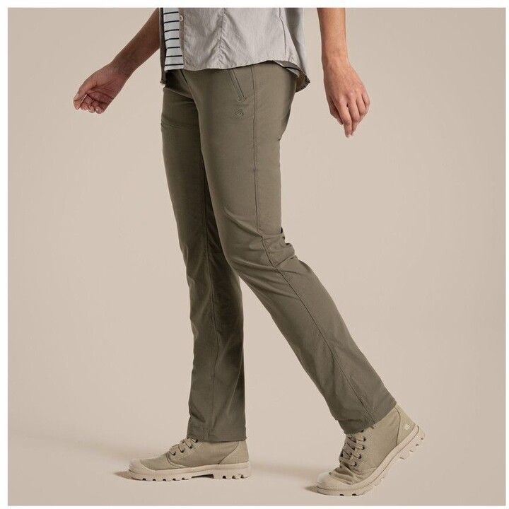 Pantalones Craghoppers NosiLife Pro III para mujer 626365, verde oliva silvestre, talla L
