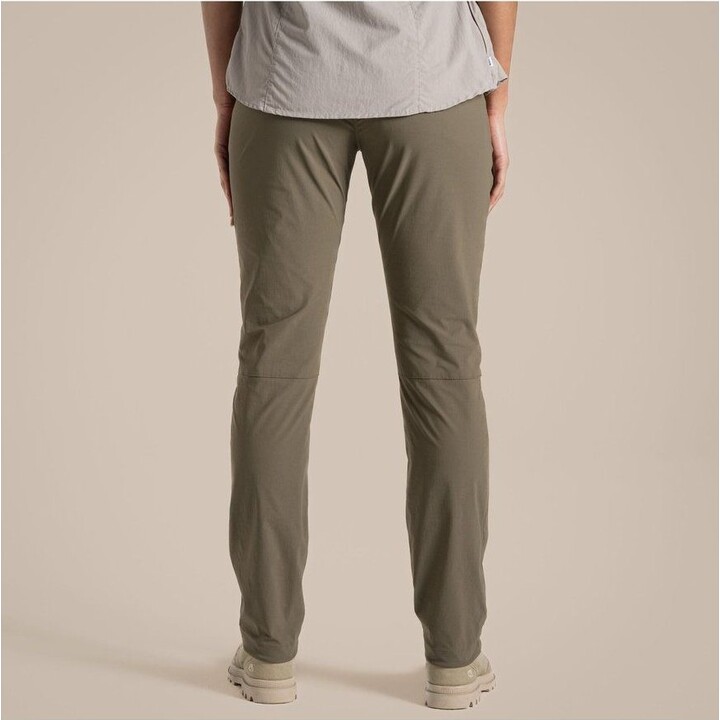 Pantalones Craghoppers NosiLife Pro III para mujer 626365, verde oliva silvestre, talla L