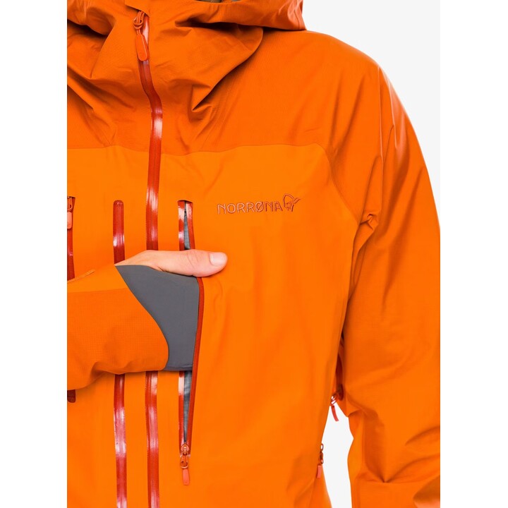 Chaqueta Norrona Lyngen GORE-TEX 583523 Exuberance, talla M