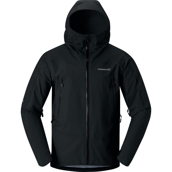 Chaqueta Norrona Falketind GORE-TEX 583451, color Caviar, talla L