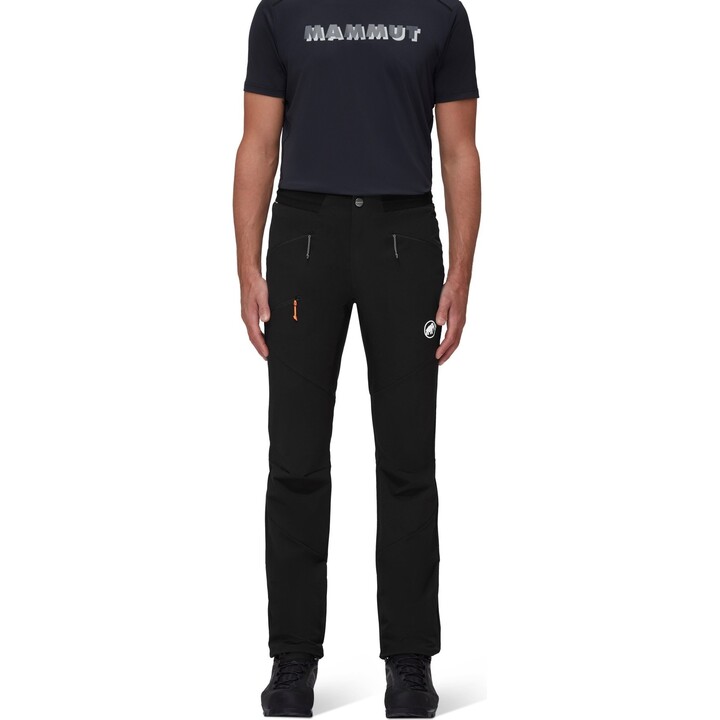 Pantalones Mammut Aenergy Light SO Softshell 436536, negros, talla M