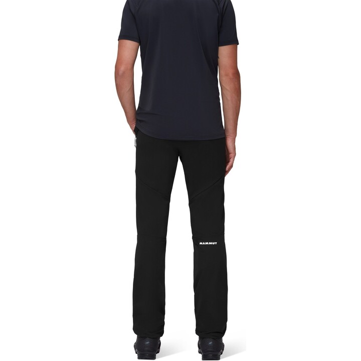 Pantalones Mammut Aenergy Light SO Softshell 436536, negros, talla M