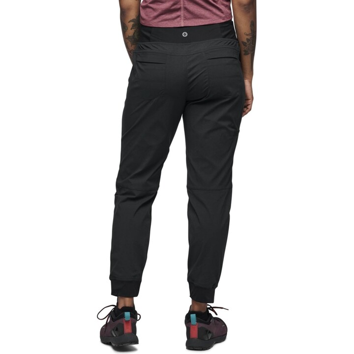 Pantalones deportivos Black Diamond Technician 593328, negros, talla XS