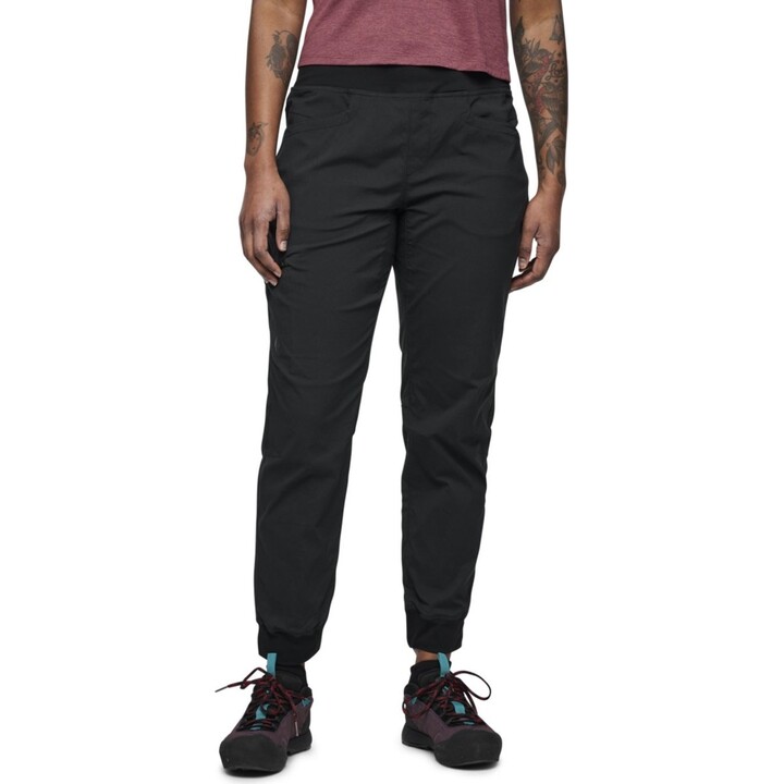 Pantalones deportivos Black Diamond Technician 593328, negros, talla XS