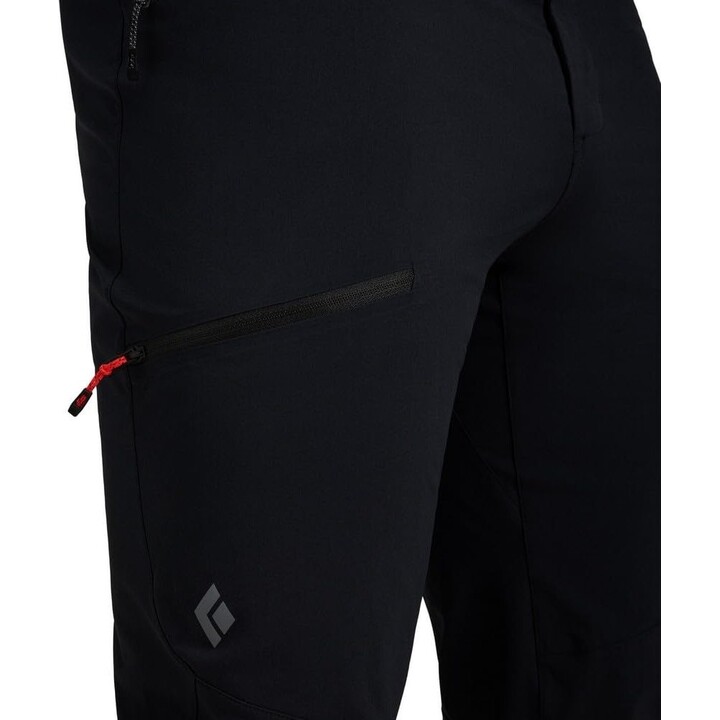 Pantalones Black Diamond Alpine Light 699655, negros, talla L