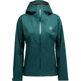 Black Diamond Fineline Stretch Shell Womens Jacket 591309 Deep Woods Size L