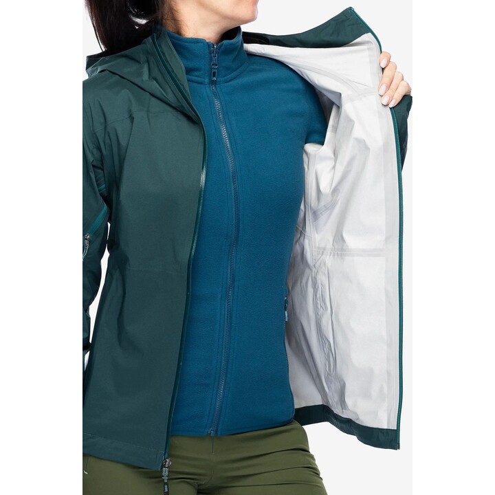 Chaqueta Black Diamond Fineline Stretch Shell para mujer 591309, color Deep Woods, talla L