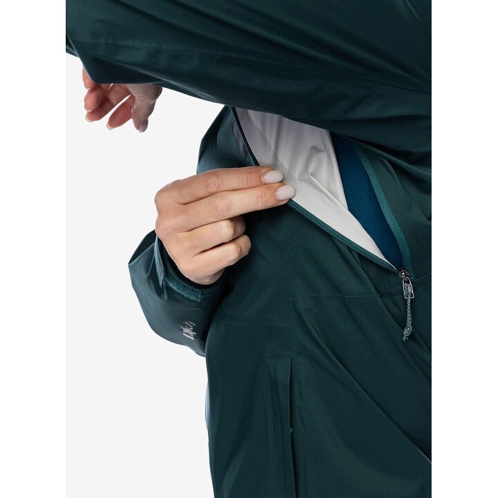 Chaqueta Black Diamond Fineline Stretch Shell para mujer 591309, color Deep Woods, talla L