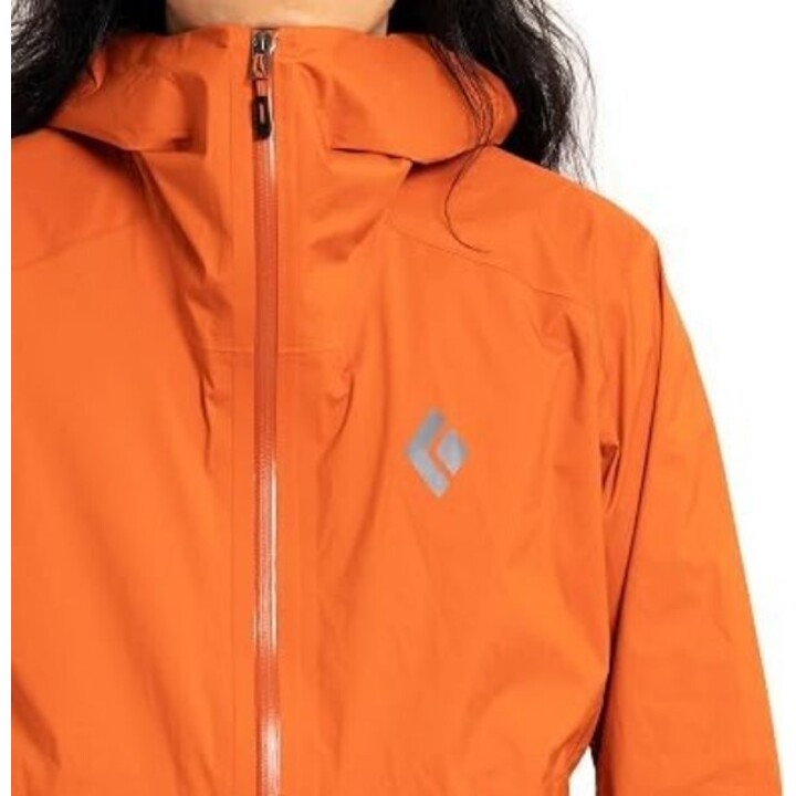 Chaqueta impermeable Black Diamond Fineline Stretch 699444, color azafrán, talla M