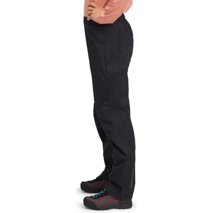 Pantalones impermeables para mujer Black Diamond Fineline Stretch 591938, talla S