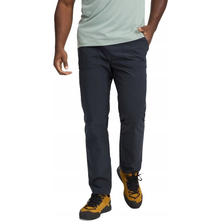 Pantalones de escalada Black Diamond Sequence 635004, negros, talla L