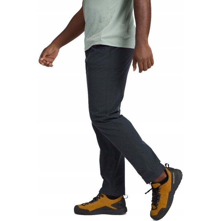 Pantalones de escalada Black Diamond Sequence 635004, negros, talla L