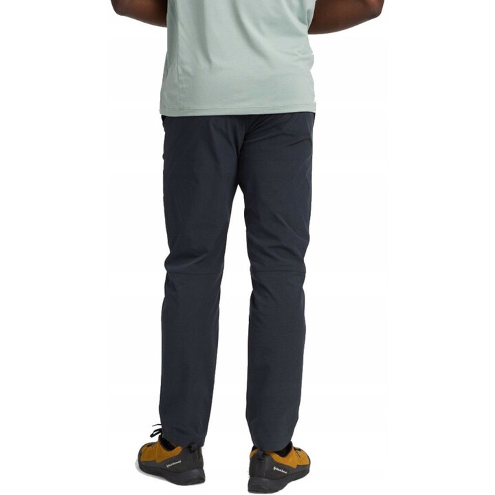 Pantalones de escalada Black Diamond Sequence 635004, negros, talla L