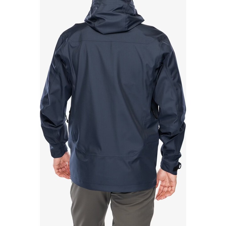 Chaqueta impermeable de montaña Malachowski 3L 677585, azul marino, talla XL