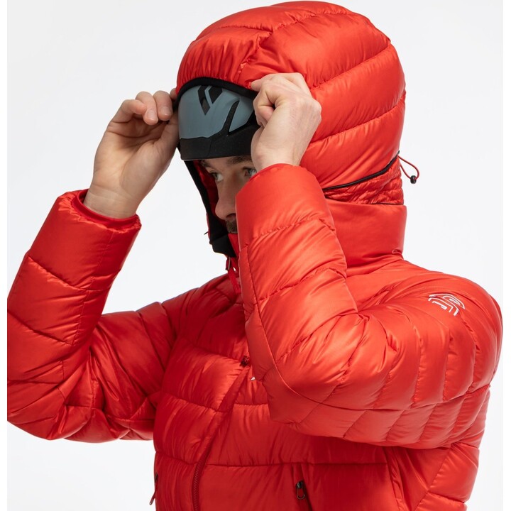 Chaqueta de plumón Malachowski Climber 733940, roja, talla XL