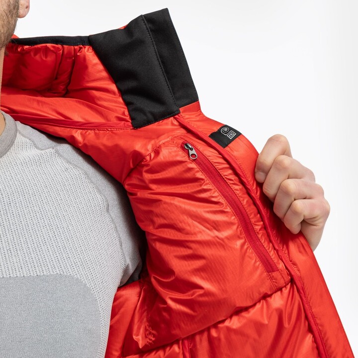 Chaqueta de plumón Malachowski Climber 733940, roja, talla XL