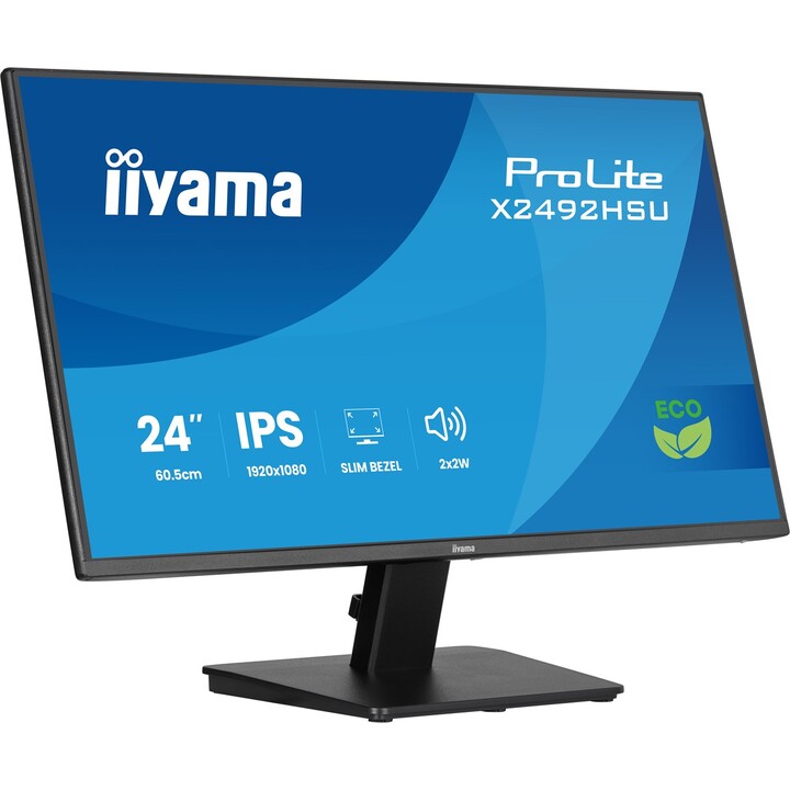 iiyama ProLite X2492HSU-B1 Computerbildschirm 60,5 cm (23.8") 1920 x 1080 Pixel Full HD LED Schwarz