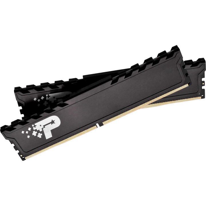 Memoria RAM DDR4 Patriot Memory Signature Premium PSP432G2666KH1 de 32 GB (2x16 GB), 2666 MHz, CL19, color negro