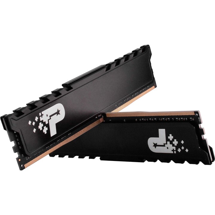 Memoria RAM DDR4 Patriot Memory Signature Premium PSP432G2666KH1 de 32 GB (2x16 GB), 2666 MHz, CL19, color negro
