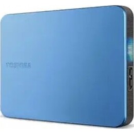 Disco duro externo Toshiba Canvio Flex HDTX210EPCAA de 1 TB, azul metalizado
