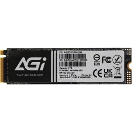 Disque SSD NVMe PCIe M.2 haute performance AGI Technology AGI2T0GIMAI298-CB, 2 To