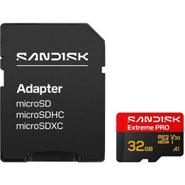 Carte mémoire microSDHC UHS-I SanDisk Extreme PRO SDSQXCO-032G-GS6MA, 32 Go