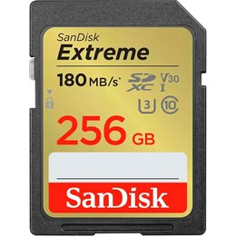 Scheda di memoria SanDisk Extreme SDSDXGN-256G-GNCIN SDXC UHS-I da 256 GB
