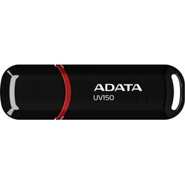 Memoria USB ADATA DashDrive UV150 AUV150-32G-RBK USB 3.2 Gen 1, 32 GB, color negro