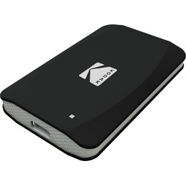 SSD externo portátil Kodak X220 EKSSD1TX220K de 1 TB com USB 3.2 Gen 2